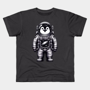 Spacesuit penguin Kids T-Shirt